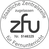 ZFU – staatliche Zertifizierungsstelle für Fernunterricht ZFU-Logo – staatliche Zertifizierungsstelle für Fernunterricht
